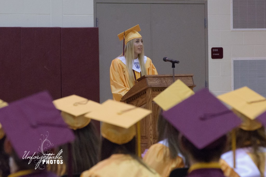 Class President Leah Nitchie reflects on memories and moments as shared by her classmates.