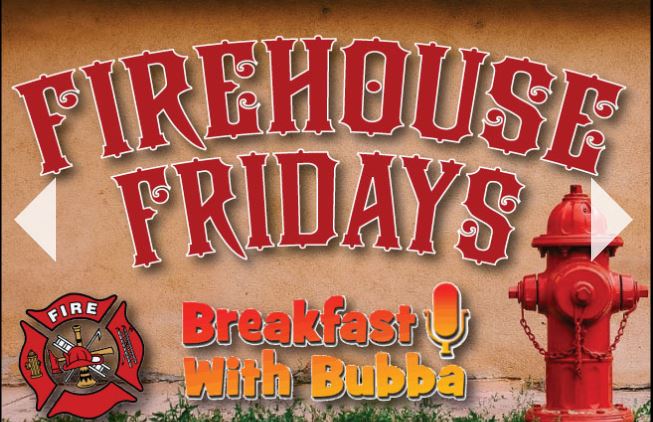 Firehouse Friday Breakfast With Bubba Show To Broadcast From Fire Station The Manchester Mirror