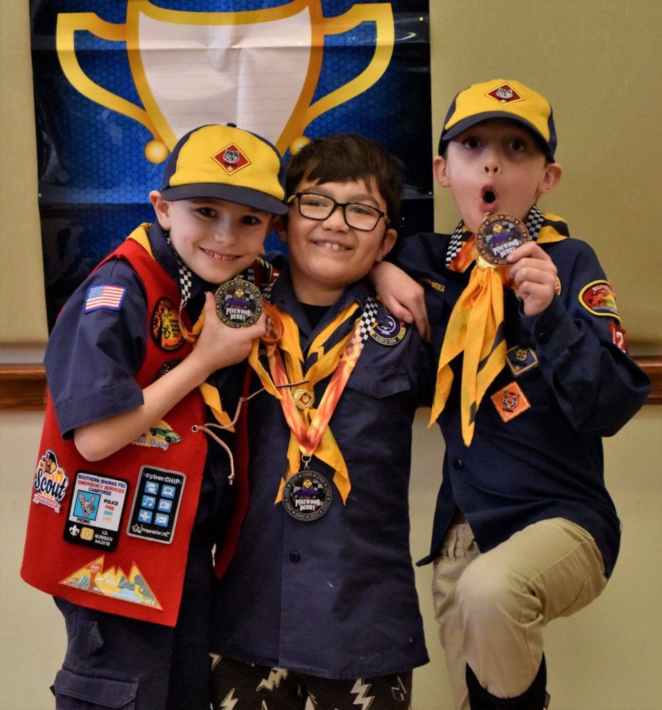 Cub Scout Pack 129 announces Derby winners