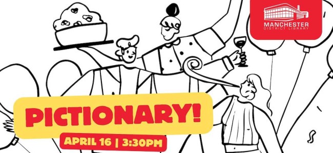 Come play Pictionary at the library