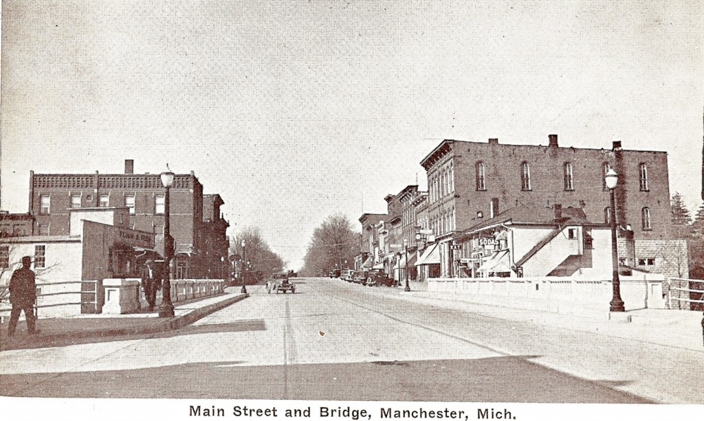 Figure 6 – View Down New Main Street Bridge, 1929