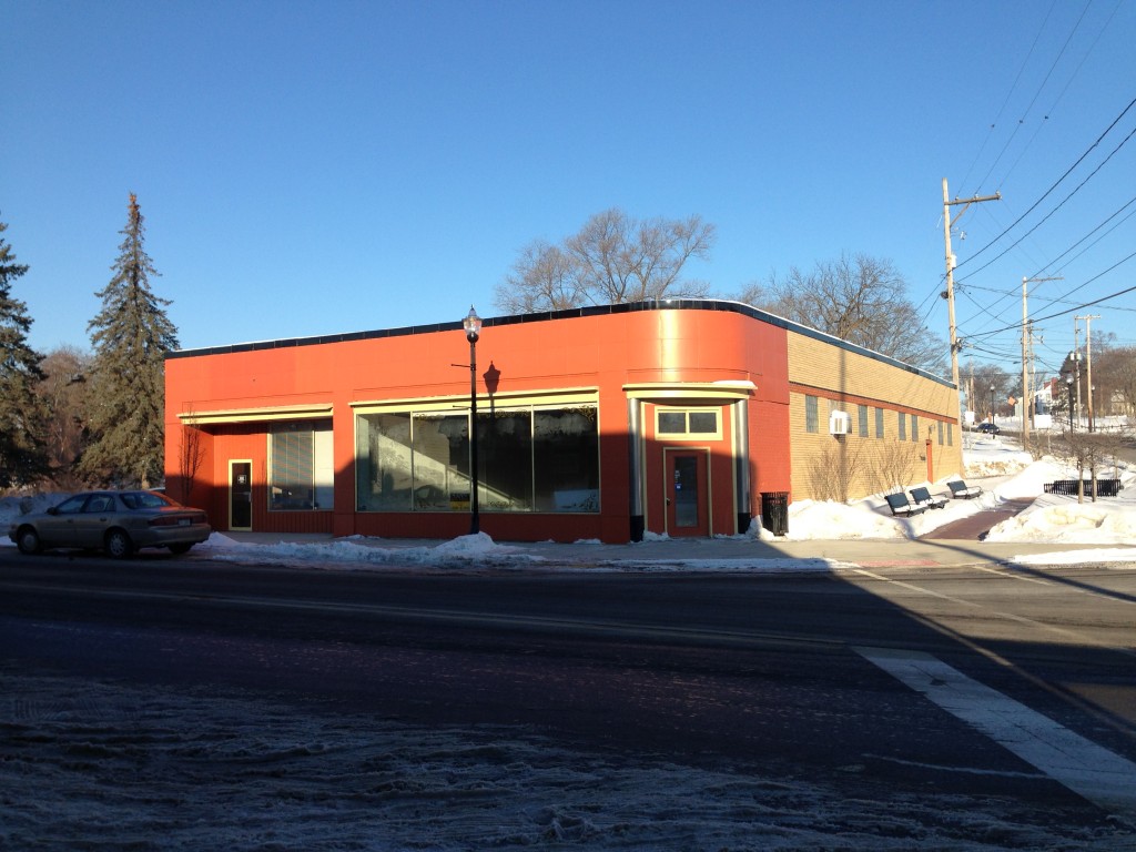 Figure 30 - Orange Building on Corner
