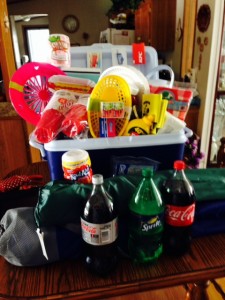 A small sample of the items that will be part of the Summer Raffle sponsored by the Manchester American Legion Auxiliary