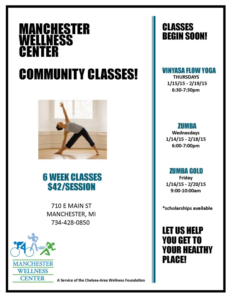 Community Classes at the Manchester Wellness Center to Begin in the New ...