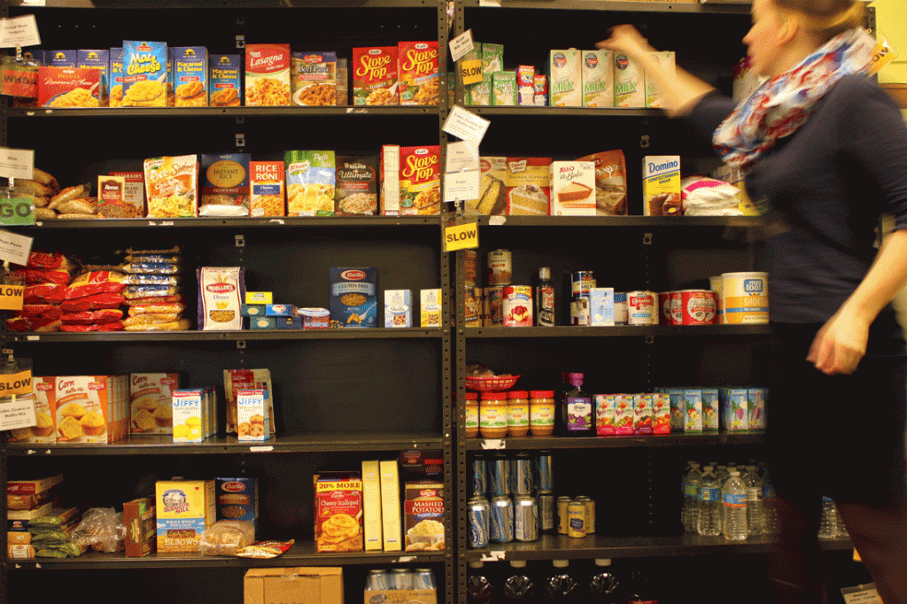 CRC Food Pantry. Photo courtesy of the CRC.