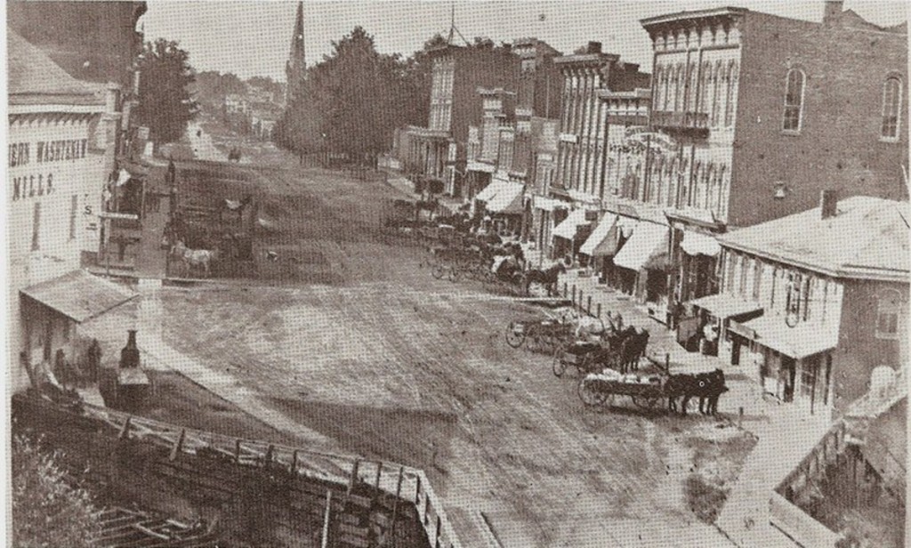 Figure 2 – Downtown Manchester View, Early 1880s 
