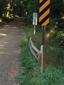 Bethel Church Road will close today because of a deteriorated box culvert.