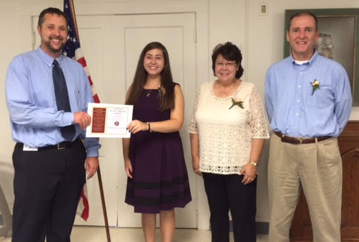 Caitlyn Baskins named September Student of the Month | The Manchester ...