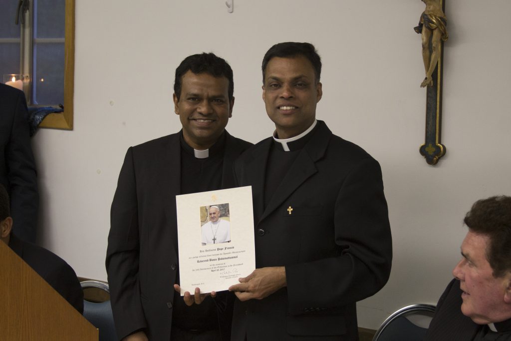 St. Mary's Fr. Bosco is honored on the 25th Anniversary of his ...