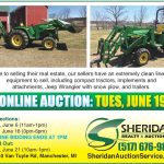 Web Auction Ads May 30 & June 13