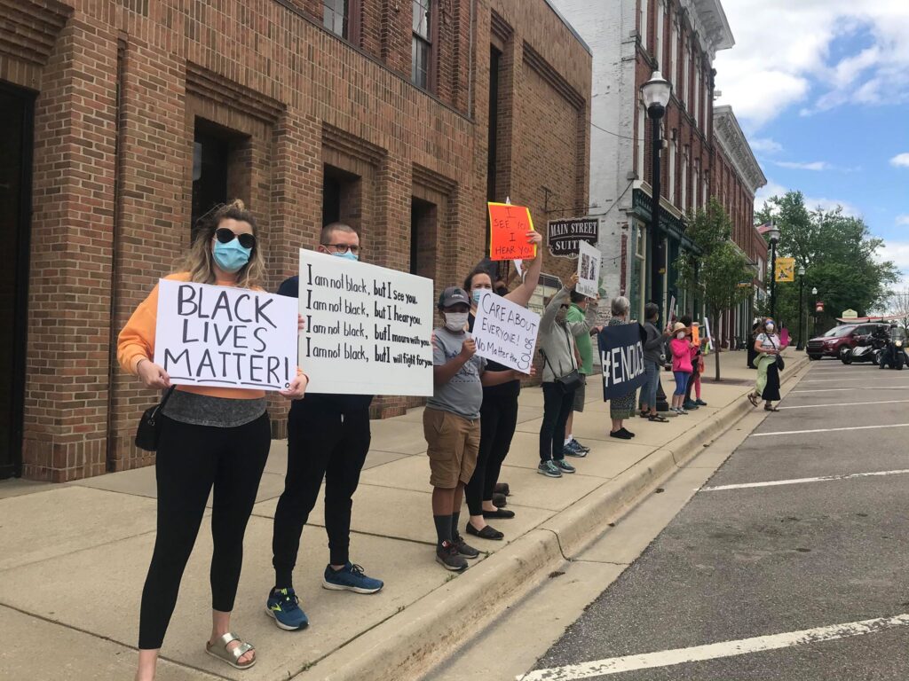 Manchester residents protest racism | The Manchester Mirror