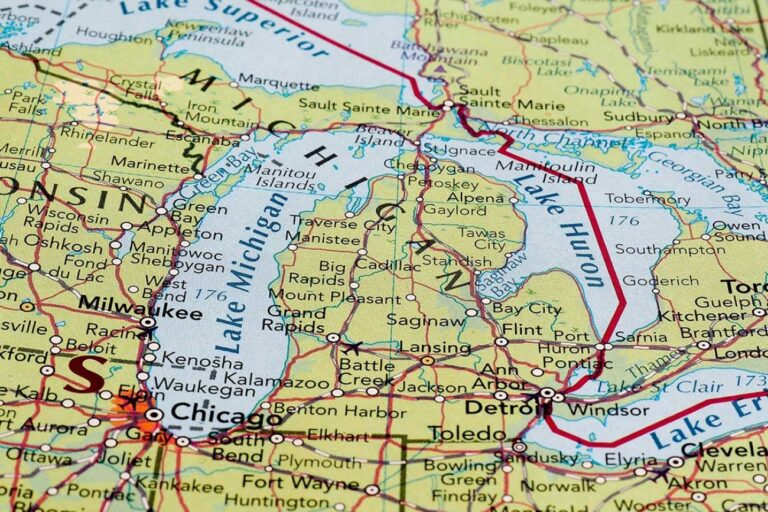 Michigan Map Shutterstock 768x512 