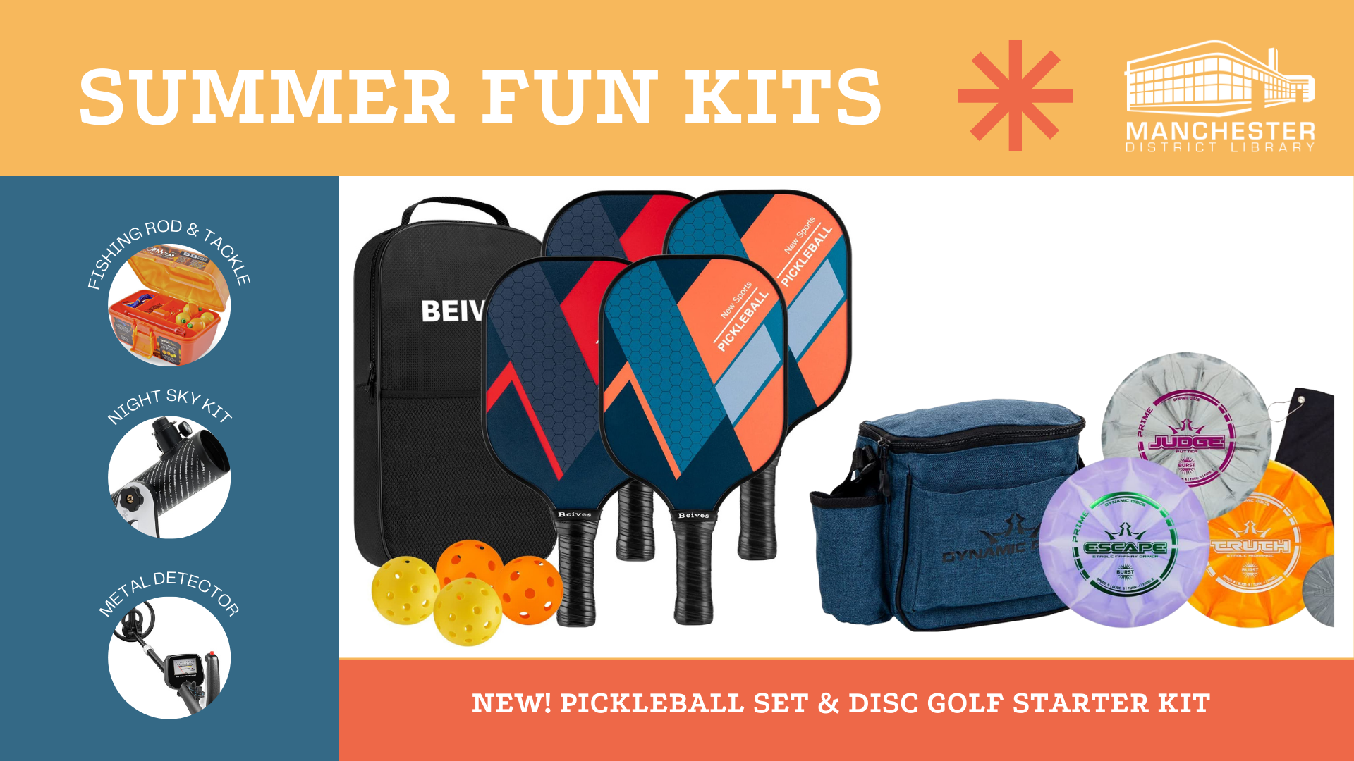 MDL adds new summer fun kits to Library of Things collection | The ...