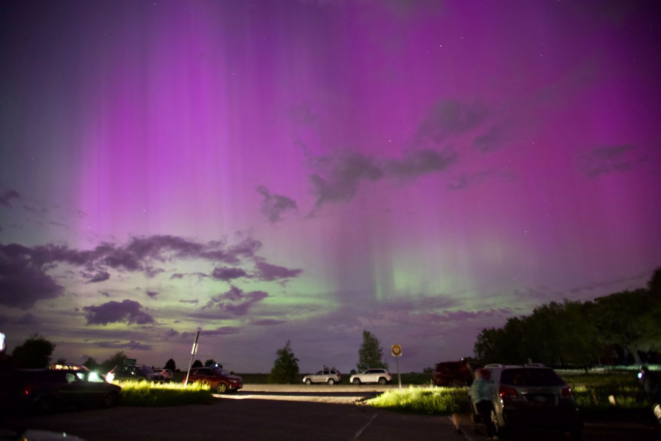 Northern lights put on spellbinding show in Michigan The Manchester